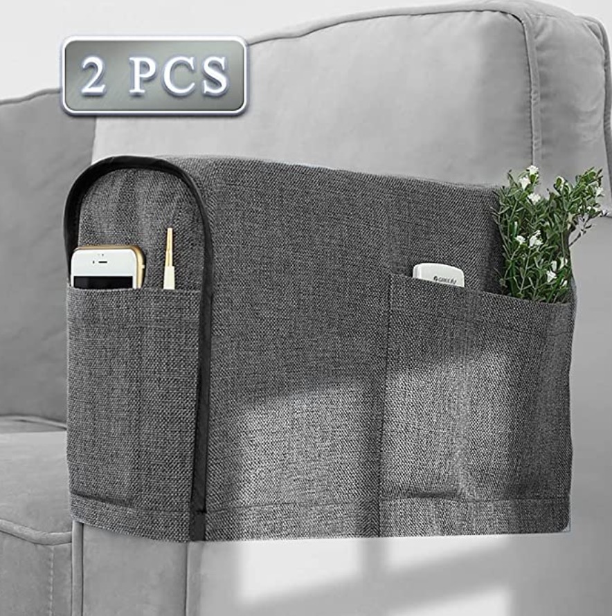 Joywell Recliner Narrow Linen Armrest Covers