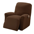 Stretch Sensations Crossroads Recliner Stretch Slipcover, Cocoa